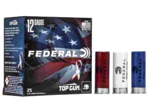 Federal Top Gun Target Shotshell 12 ga 2-3/4" 1-1/8 oz #8 1145 fps 25/ct