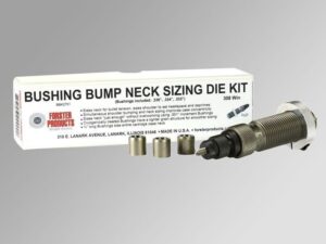 Bushing Bump Kit 308 Win-Neck Sizing Die & 3 Neck Bushings .336 .334 .332