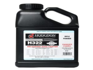 Hodgdon Extreme H322 Rifle Powder 8 lbs