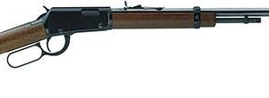 Henry Lever Frontier Model 22 WMR Rifle 8rd Magazine 24" Threaded Barrel Walnut Suppressor Ready