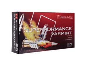 Hornady Superformance Varmint V-Max Rifle Ammunition .243 WSSM 75gr PT 3800 fps 20/ct