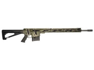 GLFA 300 Win Mag Rifle .300 Win Mag 5rd Magazine 24" 5/8x24 Threaded Barrel Pursuit Green Camo Stainless Steel
