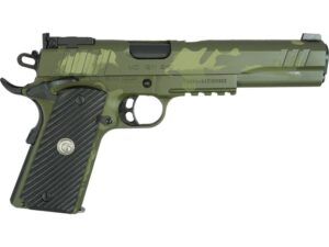 Girsan MC1911S Hunter Handgun 10mm Auto 9rd Magazine 6" Barrel OD Green with Beavertail