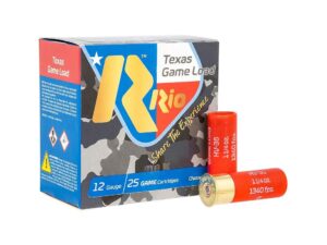 Rio Texas Game Load 36 HV Shotshells 12 ga 2-3/4" 1-1/4oz 1340 fps #7.5 25/ct