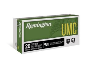 Remington MC Centerfire Rifle Ammunition 450 Bushmaster 260 gr FMJ 2040 fps 20/ct