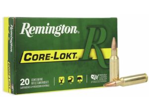 Remington Core-Lokt Rifle Ammunition .300 Rem SAUM 165 gr PSP 3075 fps 20/ct