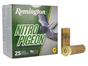 Remington Nitro Pigeon Shotshells 12ga 2-3/4" 1-1/4oz 1300 fps #8 25/ct