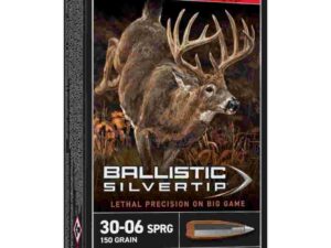 Winchester Ballistic Silvertip Rifle Ammunition .30-06 Sprg 150 gr. PT 2900 fps 20/ct