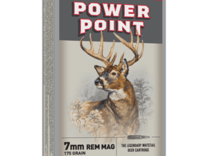 Winchester Super-X Power Point Rifle Ammunition 7mm Rem Mag 175 gr. PSP 2860 fps 20/ct
