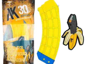 Century Arms US Palm AK30 Banana Special Edition Rifle Magazine Banana Yellow 7.62x39 Soviet AK-47 30/rd