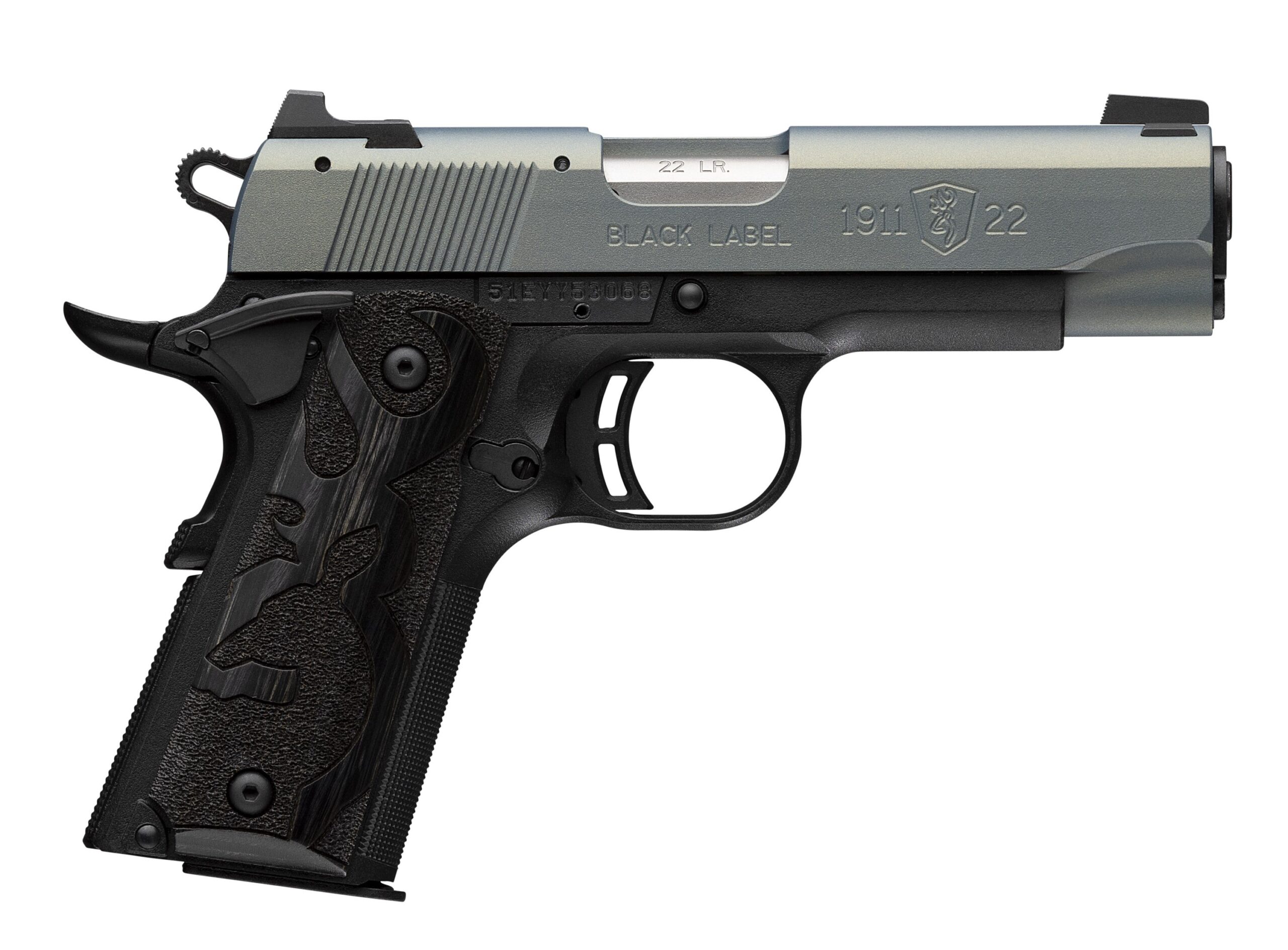 BROWNING 1911-22 BK LBL 22LR 3.6" NL #