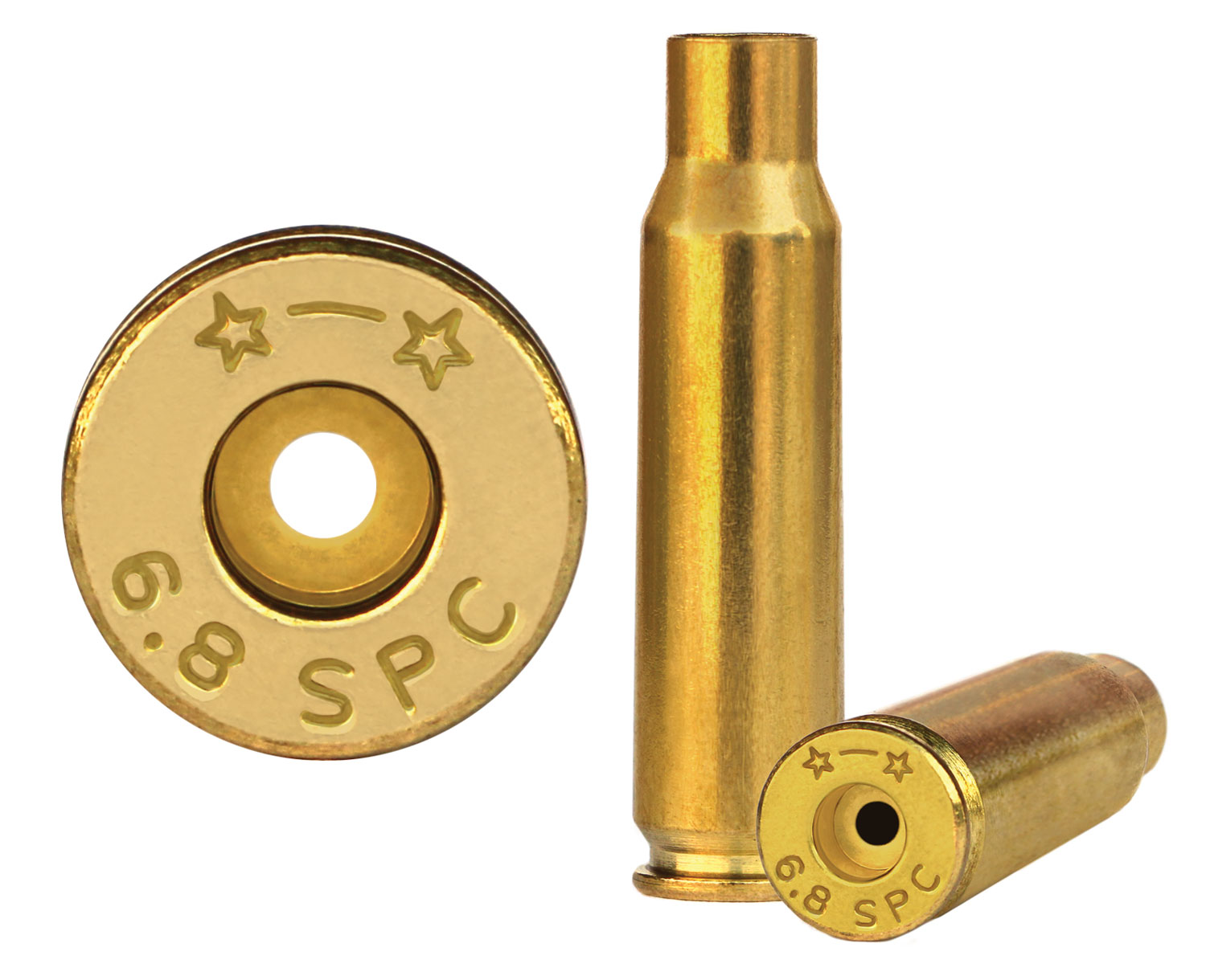 Starline Brass 68SPCEUP50 Unprimed Cases 6.8mm Rem SPC Rifle Brass 50 Per Bag