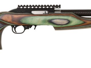 Magnum Research SSEFC22G Magnum Lite SwitchBolt Full Size 22 LR 10+1 17" Black Anodized Carbon Steel/Threaded Barrel, Black w/Integral Scope Base Receiver, Camo Fixed Thumbhole Stock, Right Hand