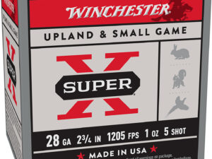 Winchester Ammo X28H5 Super X Heavy Game Load High Brass 28Gauge 2.75" 1oz 5Shot 25 Per Box/10 Case
