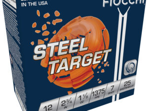 Fiocchi 12S1187 Steel Target  12Gauge 2.75" 1 1/8oz 7Shot 25 Per Box/10 Case