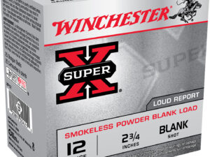 Winchester Ammo XP12 Super X Blank 12Gauge 2.75" 25 Per Box/10 Case