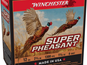 Winchester Ammo X12PH6 Super Pheasant Magnum High Brass 12Gauge 2.75" 1 3/8oz 6Shot 25 Per Box/10 Case