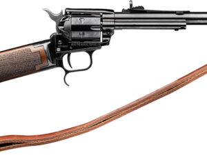 Heritage Mfg BR226B16HS-LS Rough Rider Rancher Full Size 22 LR 6rd 16.12" Black Alloy Steel Barrel, Black Oxide Aluminum Receiver, Walnut Fixed Stock, Right Hand