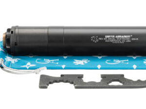 Griffin Armament GAREV45 Revolution Mod 3 45 Cal 1.375" Black Hardcoat Anodized Aluminum/Stainless Steel, CAM-LOK Piston Included