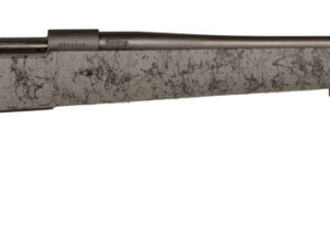 Howa HHS45531 M1500 HS Precision 6.5 PRC 3+1 24" Threaded Barrel, Black Steel Receiver, Gray w/Black Webbing HS Precision Synthetic Stock