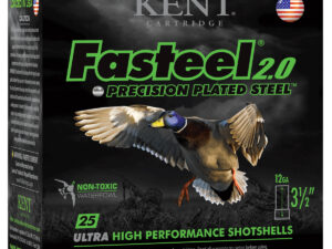 Kent Cartridge K1235FS403 Fasteel 2.0  12 Gauge 3.50" 1 3/8 oz 3 Shot 25 Per Box/ 10 Case