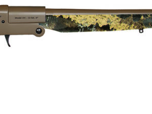 Charles Daly 930338 101  Full Size 20 Gauge Break Open 3" 1rd 26" Flat Dark Earth Cerakote Steel Barrel & Receiver, Fixed TrueTimber Prairie Synthetic Stock