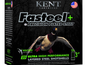 Kent Cartridge K123FSP362X4 Fasteel +  12 Gauge 3" 1 1/4 oz 2/4 Shot 25 Per Box/ 10 Case