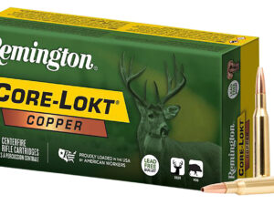 Remington Ammunition R27856 Core-Lokt Copper 243Win 85gr Copper Hollow Point 20 Per Box/10 Case