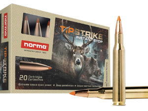 Norma Ammunition 20169292 Dedicated Hunting Tipstrike 270Win 140gr Polymer Tip 20 Per Box/10 Case