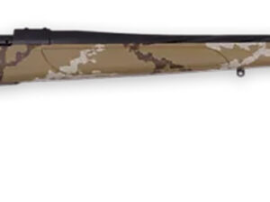 Weatherby VHH653WR8B Vanguard Outfitter 6.5-300 Wthby Mag 3+1 26" Threaded/Spiral Fluted, Graphite Black Barrel/Rec, Tan with Brown & White Sponge Synthetic Stock, Accubrake Muzzle Brake, Adj. Trigger