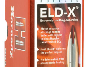 Hornady 22833 ELD-X  22 Cal .224 80 gr Extremely Low Drag-eXpanding 100 Per Box/ 25 Case