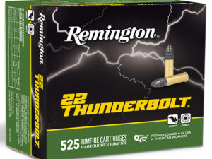 Remington Ammunition R21271 Thunderbolt Bulk 22LR 40gr Lead Round Nose 525 Per Box/12 Case