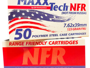 MaxxTech MTNFR762 NFR  7.62x39mm 123gr Full Metal Jacket 50 Per Box/10 Case