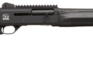 Chiappa Firearms 930386 601 DPS Full Size Frame 12 Gauge Semi-Auto 3" 5+1 18.50" Black Steel Barrel, Black Picatinny Rail Aluminum Receiver, Black Fixed Synthetic Stock, Black Rubber Grip