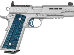Kimber Mfg.,inc 3000454  Rapide ICE OR 45 ACP 8+1 5" Stepped Cocking Serrations Stainless Steel Slide G-10 Grip