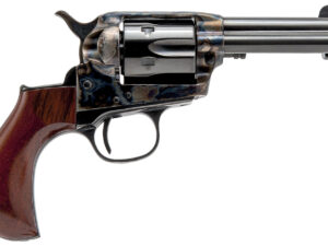 Cimarron CA980DC Lightning Dual Cylinder 9mm Luger 38 Special 6 Shot 3.50" Blued Steel Barrel, Blued Cylinder, Color Case Hardened Steel Frame, Wood Grip