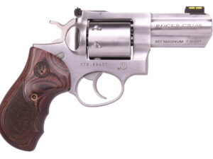 RUGER GP100 357MAG 3" SS 7RD UNFLUTE