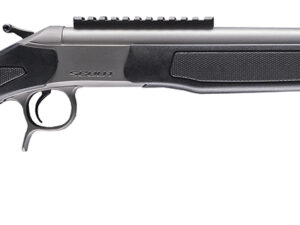 CVA CR4442S Scout Takedown 45-70 Gov 1rd 22" Stainless Fluted Threaded Barrel, Stainless Steel Receiver w/Picatinny Rail, Adj Comb & LOP Black Synthetic Stock