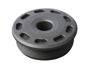 SilencerCo AC5388 Bravo Front Cap 223 Cal Titanium Black