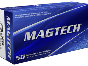 Magtech 9C Range/Training  9mmLuger 115gr Jacketed Hollow Point 50 Per Box/20 Case