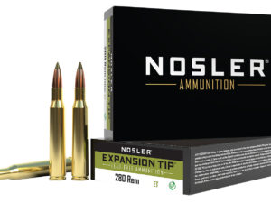 Nosler 40511 E-Tip  280Rem 140gr E Tip Lead Free 20 Per Box/10 Case