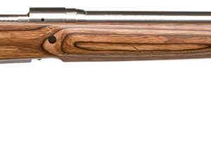 Savage Arms 18466 12 Varminter Low Profile 204 Ruger 4+1 Cap 26" 1:12" Matte Stainless Rec/Barrel Satin Brown Stock Right Hand (Full Size) with Detachable Box Magazine