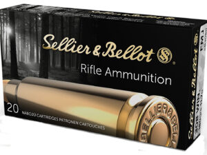 Sellier & Bellot SB308B Rifle  308Win 180gr Full Metal Jacket 20 Per Box/25 Case