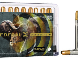 Federal P375T2 Premium Safari Cape-Shok 375H&HMag 300gr Trophy Bonded Sledgehammer Solid 20 Per Box/10 Case