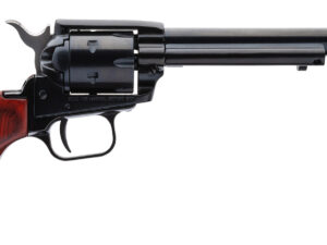 Heritage Mfg RR22B6 Rough Rider  22 LR 6 Shot, 6.50" Black Steel Barrel, Black Zinc Alloy Frame, Black Cylinder, Cocobolo Grip, Hammer/Thumb Safety, Exposed Hammer
