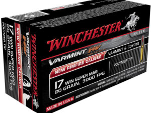 Winchester Ammo S17W20 Varmint HV  17WSM 20gr Polymer Tip 50 Per Box/10 Case