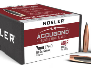 Nosler 58623 AccuBond Long Range 7mm 168gr Spitzer Point 100/Box