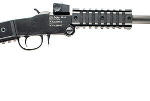 Chiappa Firearms 500110 Little Badger  22 WMR 1rd, 16.50" Black Meatal Finish & Wire Frame/ Black Stock, Right Handed