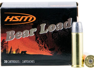 HSM 454C4N Bear Load  454 Casull 325 gr Wide Flat Nose 50 Per Box/ 10 Case