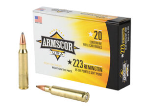 ARMSCOR 223REM 55GR PSP 20/1000